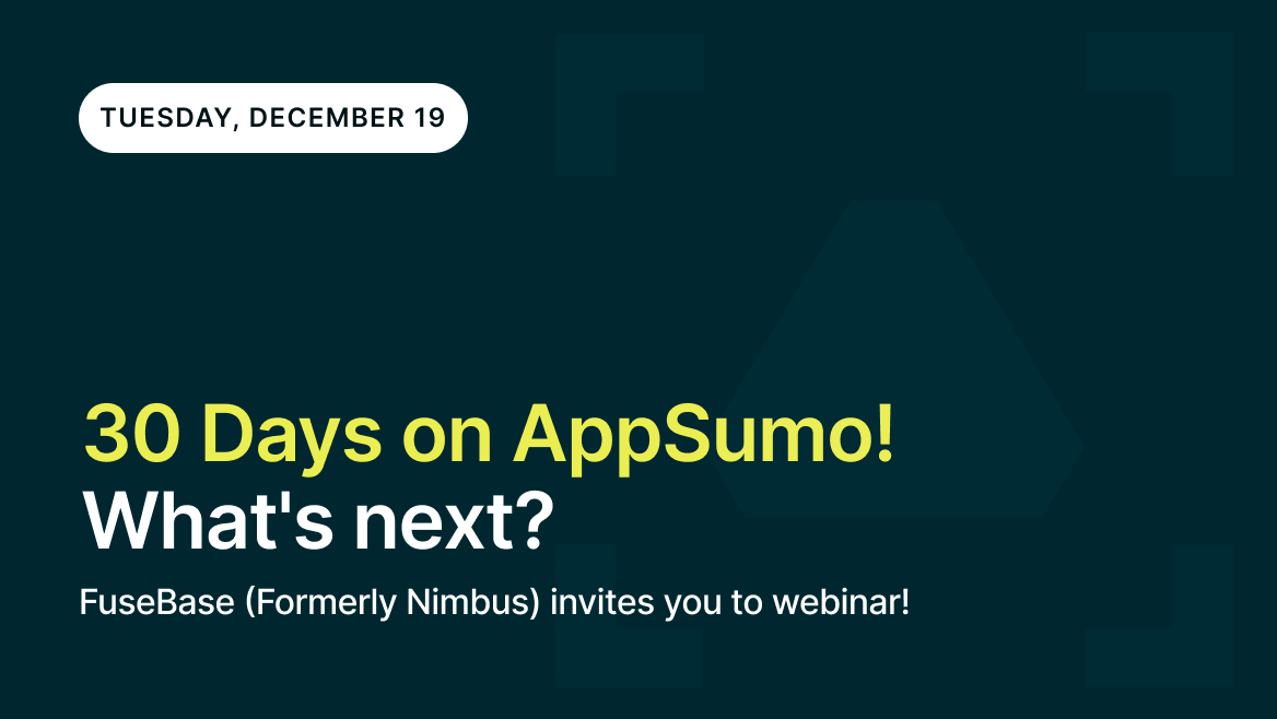 30 Days on AppSumo! What's next?